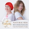 OLESILK Silk & Cotton Jersey Hat Lightweight and Soft Slouch