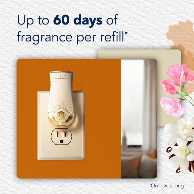 Glade PlugIns Refills Air Freshener, Scented and Essential Oils for