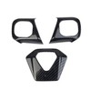 Carbon Fiber Steering Wheel Cover Molding Trims Accessoriess for Polaris