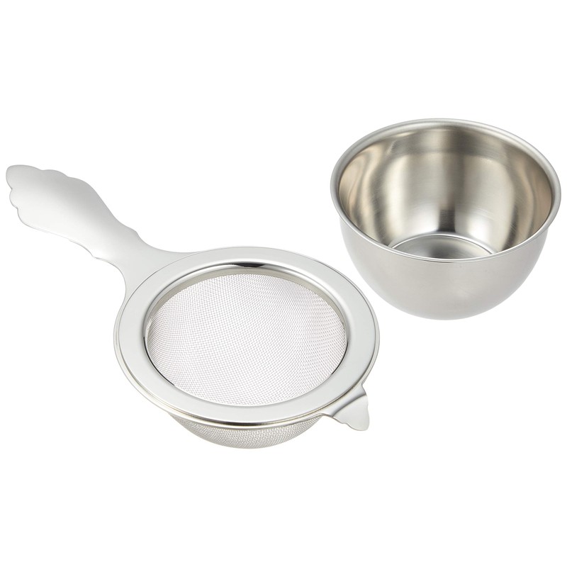 Hasetomi Manufacturing PTI11001 Ami Type Tea Strainer, 18-8 Stainless Steel,