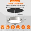 YindaLux Set of 3 Recessed LED Spotlights 230 V 3