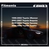 Rexka 20 Sets Wheel Fender Flare Clips Kit for Toyota