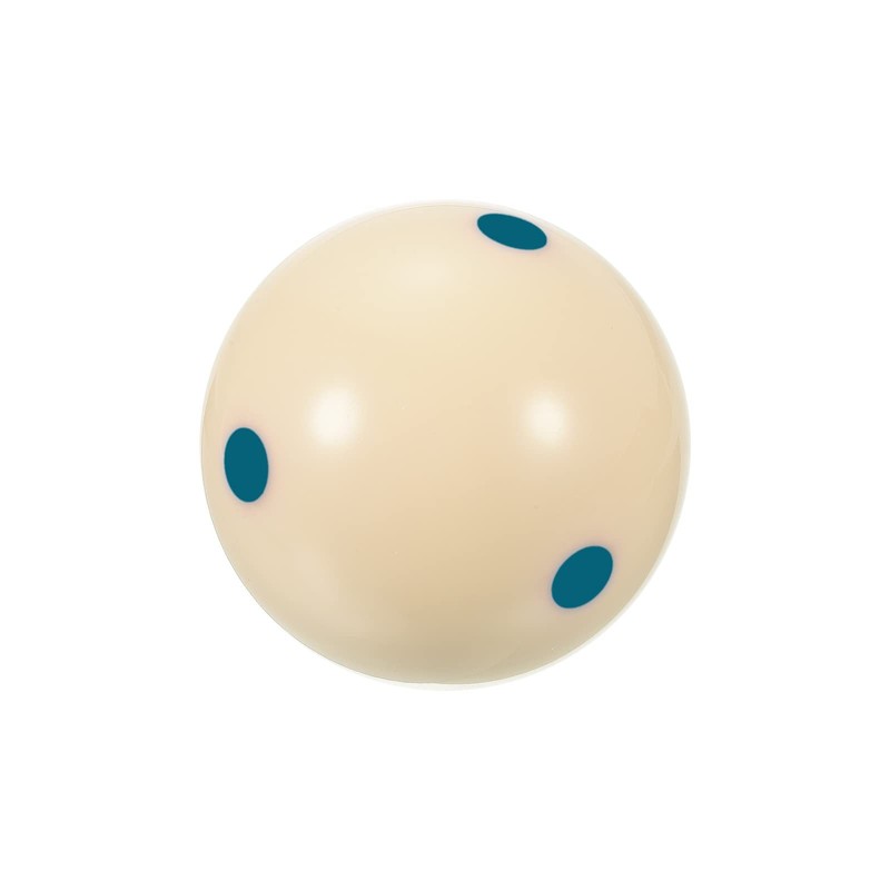 PATIKIL 2-1/4" Pool-Billiard Cue Ball with Blue 6 Dots, Pro