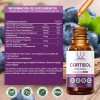 Gotas Cortisol Suplemento Para Ansiedad Y Estré Con L-teania Sabor
