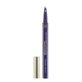 Kevyn Aucoin Micro-Sculpting Brow, Brunette color: A waterproof, superfine multi-tipped pen for creating realistic brow hair strokes. Long wear, precise application, easy use. Make-up artist go to.
