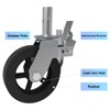 OK5STAR 8 Inch Scaffolding Wheels, Scaffold Caster with Dual Locking