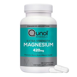 Qunol Magnesio, 120 cápsulas                                                                                                                          