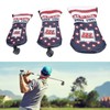 Golf Club Head Cover Set Waterproof PU Leather Golf Club