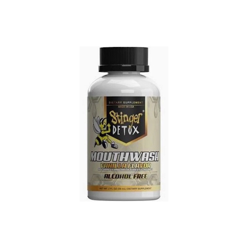 Stinger Detox Mouthwash 2 fl. oz -Vanilla Flavor - Natural