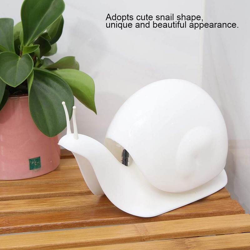 Unique Refillable Liquid Soap Dispenser Snail Shape Liquid Bottle for