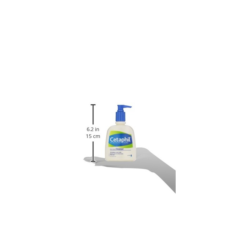 Cetaphil Daily Facial Cleanser, For Normal To Oily Skin, 8