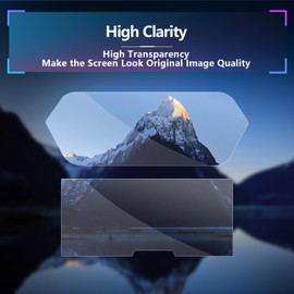 SXCY 4PCS for 2025 Toyota bZ4X/Solterra Screen Protector [GPS+Dash] for 2023-2025 Toyota bZ4X Accessories 2025 bZ4X Touch Screen Protector[4H Nano]