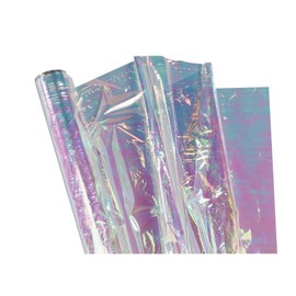 Creativity Street Iridescent Film, Mother of Pearl, 36" x 12-1/2', 1 Roll,1 Pack