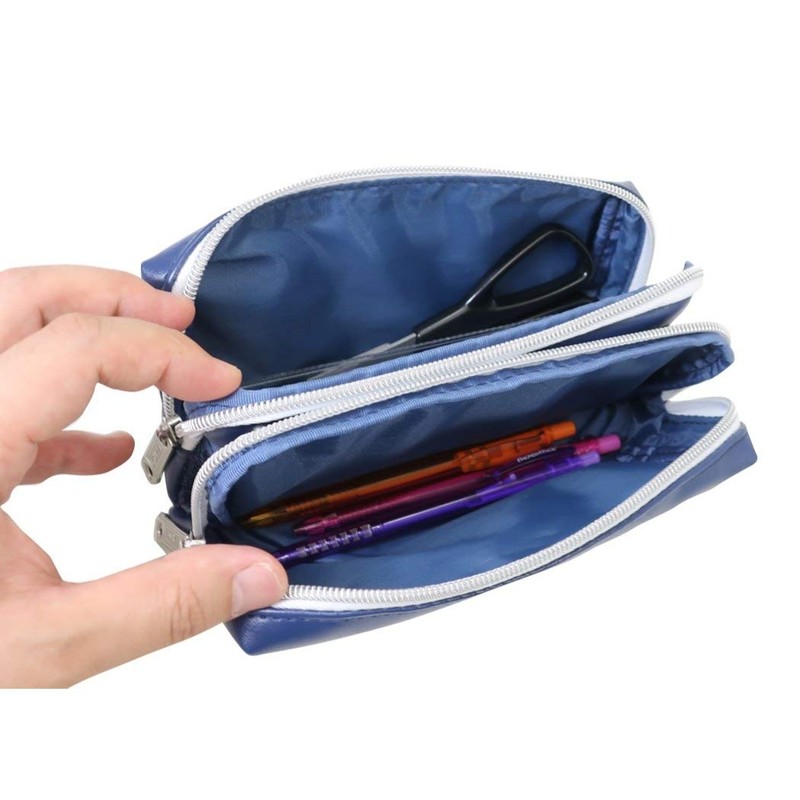 Pencil Case [Special] Open Twin Zipper Pen Case / 2020SS,
