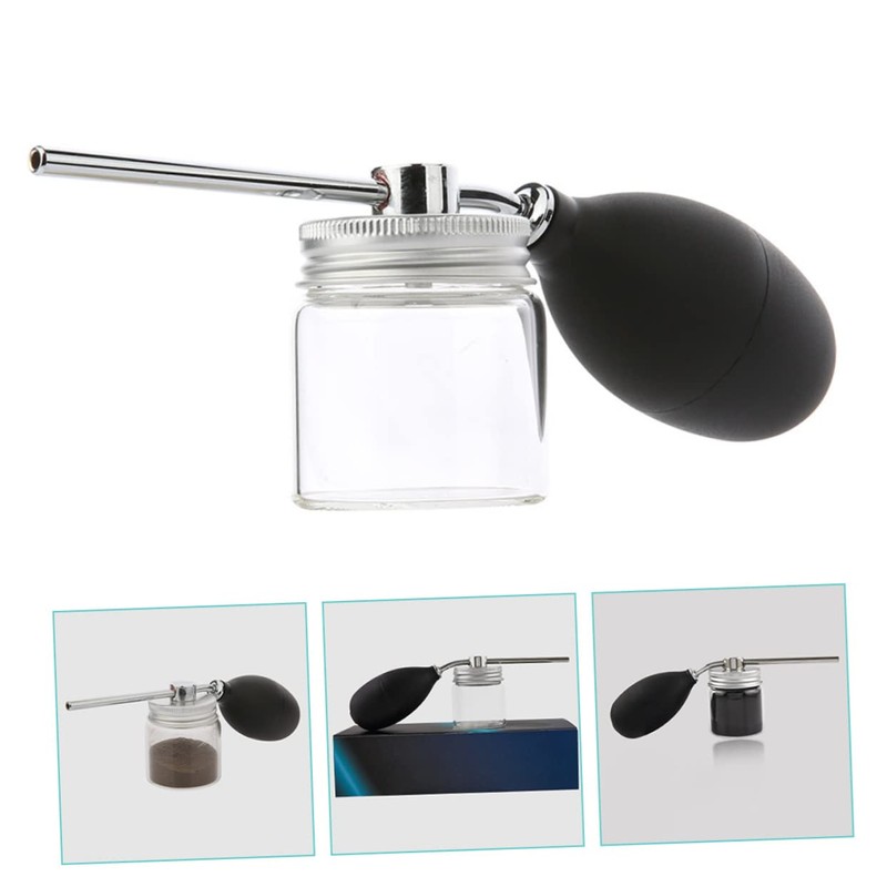 MERRYHAPY Fiber Powder Sprayer Easy Portable Powder Dispenser for Travel