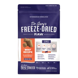 Best Breed Dr. Gary's Freeze-Dried Raw Food, Topper and Treat: Beef Recipe - 24 oz.