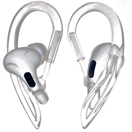 JNSA AirPods Pro Ear Hooks Anti-Slip Anti-Drop Earhooks【Not Fit in The Charging Case】 Compatible with AirPods Pro, Clear