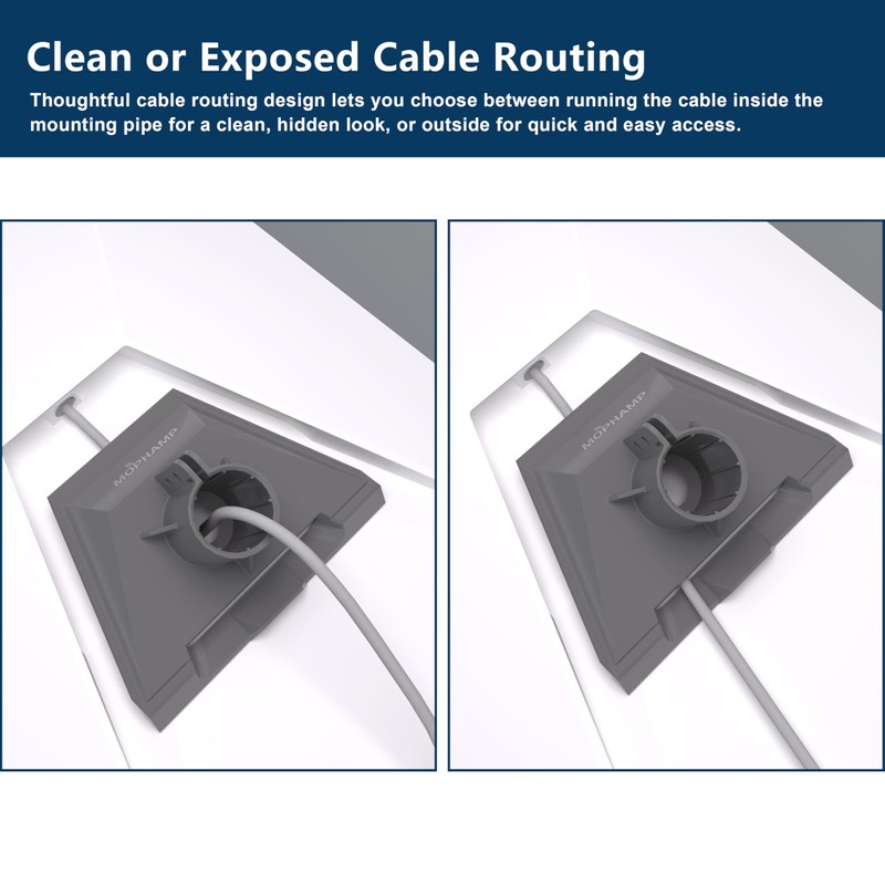 Starlink Gen 3 Wall Mount Kit Adjustable Include Pipe Adapter