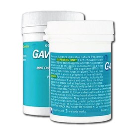 VERBASA CONFEC Advance Chewable G-Tab Mint Tablet 60ct Pack of 4