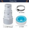 Pool Hose Adapter 1-1/4" or 1-1/2" Pool Hose Adapter 1.25