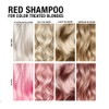 Pure Blends Hydrating Color Depositing Shampoo, Red, Bright Red and