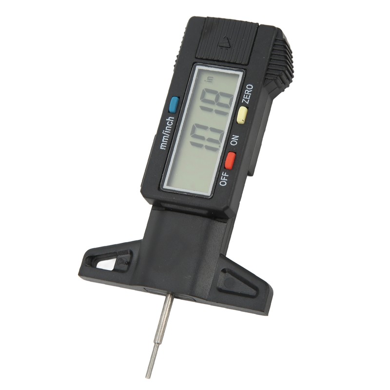 Digital Tread Depth Gauge 0 to 25mm Range LCD Display