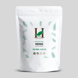 H&C Senna (Cut & Sifted) - 100g Pack | Herbal Tea Ingredient | Loose Tea