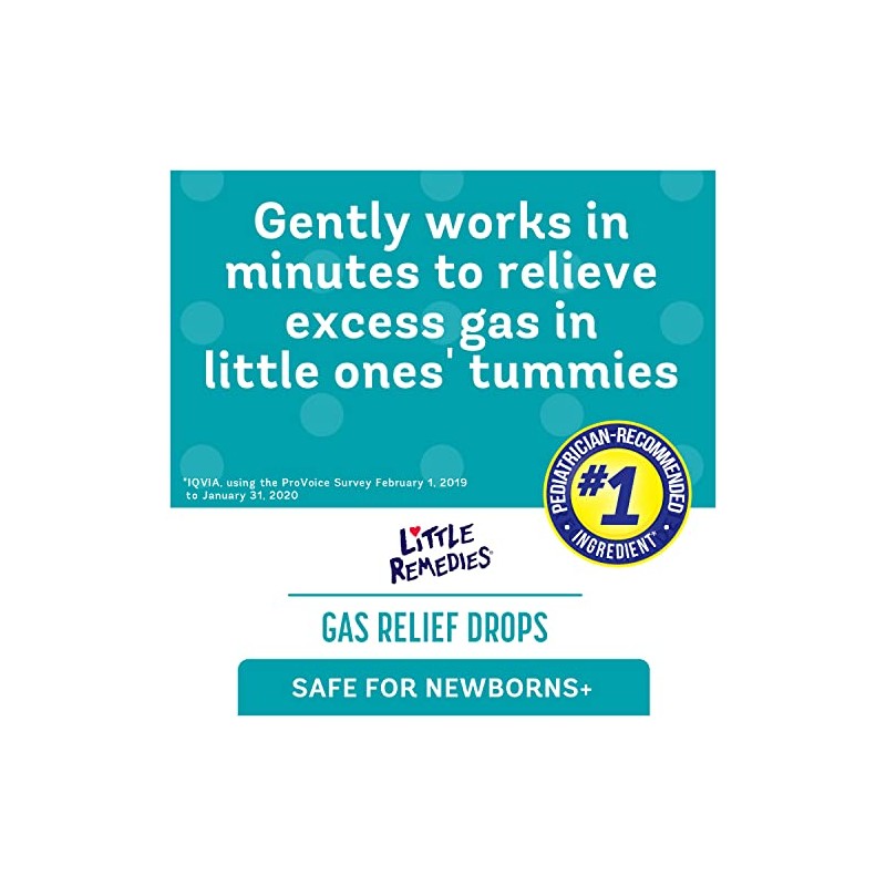Little Remedies Gotas de Gas para Bebés, 1 Fl Oz