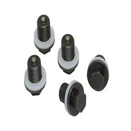 LISLE 58650 Oil Pan Plug & Gasket (Set of 5)