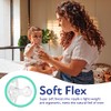 Dr. Talbot's Soft-Flex - Chupetes de ortodoncia 0-6 meses, azul/gris,