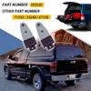 103528 Truck Cap Glass Rear Door Hinges with Hardware,2Pcs