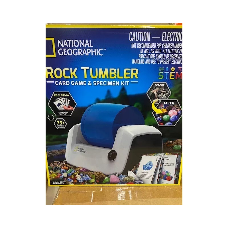 National Geographic Rock Tumbler Science Set (NEW)