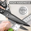 Black Scissors Heavy Duty for Kitchen, Multi-Purpose Kitchen Shears, Titanium