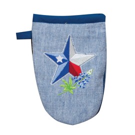 Kay Dee Designs Texas Star Embroidered Grabber Mitt, 5.5" x 7.5", Various