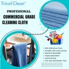 Tricol Clean Professional Commercial Grade Microfiber Cleaning Cloth 48 Value