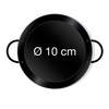 Paella World 10 cm Diameter Enamelled Steel Paella Pan