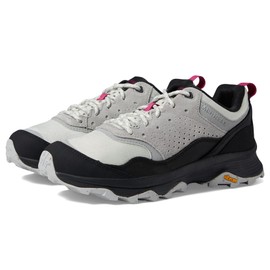 Merrell Speed Solo Men’s Fashion Sneakers – Suede Leather – Vibram MegaGrip – FloatPro Foam Midsole Black/Birch 8.5 M