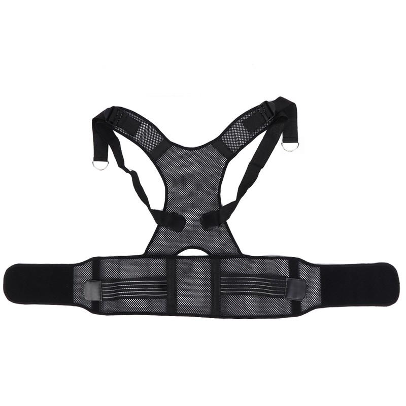 Posture Corrector Thin Mesh Cloth Shoulder Back Waist Wrap Brace