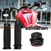HDBUBALUS 1" Handlebar Grips Hand Grips Fit for Harley Softail