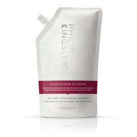 PHILIP KINGSLEY PHILIP KINGSLEY | Elasticizer Extreme | Deep Conditioning Hair Mask Repair Treatment | Pre-Shampoo Deep Conditioning Mask | Reduces Breakage/Frizz for Dry, Damaged, Curly Hair | 33.8oz Refill Pouch