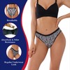 KARSWATT Washable Absorbent Urine Incontinence Underwear for Women Leopard Bikini