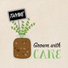 CafePress Grow Thyme Tote Bag Reusable Natural Beige Canvas Shopping