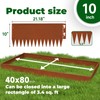 Corten Steel Edging Border 20 Inch Metal Garden Lanscape Edging