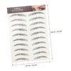 Mikinona Shop The Waterproof Eyebrow Realistic Like Stickers Easy Application
