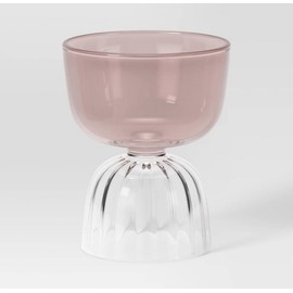 Threshold Cocktail Glass Pink Sherbet Dessert Bowl Spring Mother’s Day Tea Party Buffet