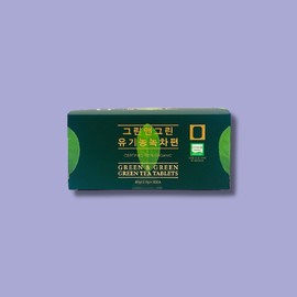 Semo Green & Green Green Tea Green Tea (81g 30 packets), 81g / 세모 그린앤그린 편녹차 녹차편 (81g 30포), 81g