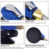 Air Random Obrital Sander 5" Dual Action Palm Sander, Hook