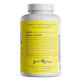 Santo Remedio Maca 750 Mg Suplemento Energía 90 Cápsulas