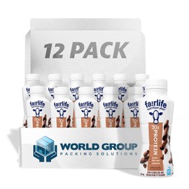 Fairlife Nutrition Plan High Protein Chocolate Shake, World Group Packing Solutions, 11.5 Fl Oz (Pack of 12)