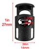 Paracord Planet Ellipse Spring Cord Lock 1/4 Inch – Paracord